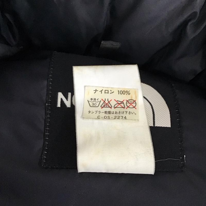 ザノースフェイス THE NORTH FACE ジャケット、上着 ダウンジャケット nf002yo ジップアップジャケット ジャンパー ジャケット ダウンジャケット アウター M ロゴ、文字 黒 / ブラック / メンズ USED 古着 中古 10119430