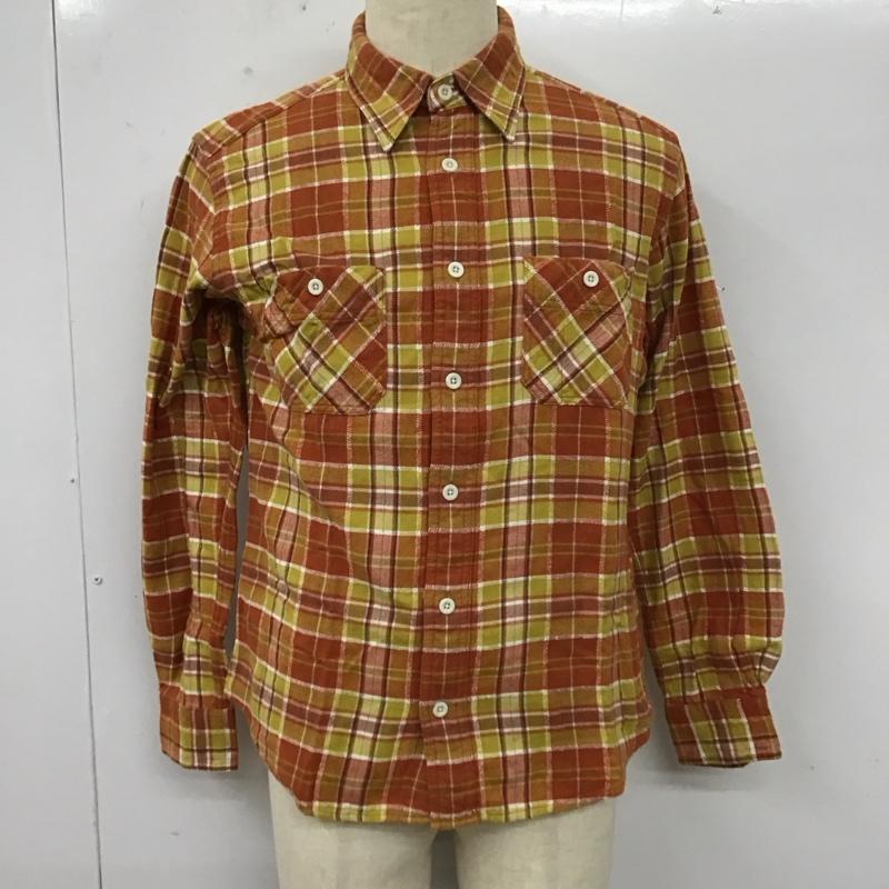 エディーバウアー Eddie Bauer シャツ、ブラウス 長袖 長袖シャツ カラーシャツ ポケットシャツ 長袖カットソー チェックシャツ S チェック マルチカラー / マルチカラー /  メンズ USED 古着 中古 10112840