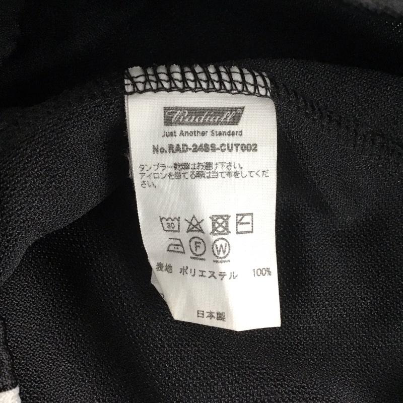 ラディアル RADIALL ボトムス ボトムス RAD-24SS-CUT002 トラックパンツ ジャージ ワイドパンツ カジュアルパンツ XL ロゴ、文字 黒 / ブラック / メンズ USED 古着 中古 10109797