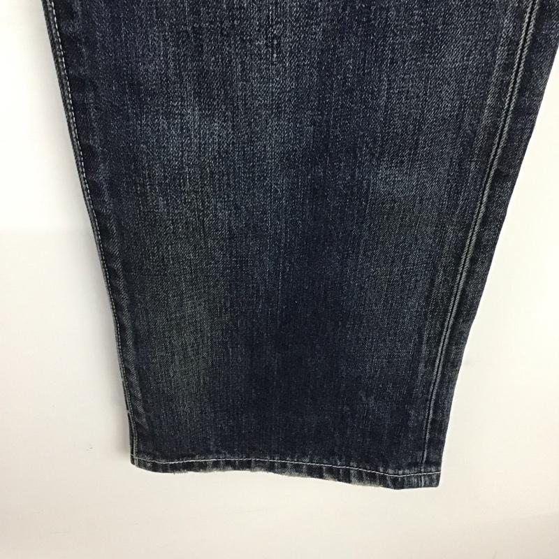 リーバイストラウスアンドコー Levi Strauss & co. パンツ デニム、ジーンズ デニムパンツ ストレートパンツ ワイドパンツ カジュアルパンツ 2008年 34 無地 インディゴ / インディゴ /  メンズ USED 古着 中古 10124650