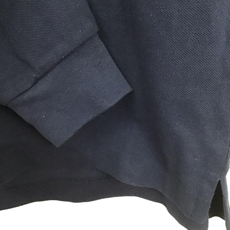ポロバイラルフローレン Polo by RALPH LAUREN ポロシャツ 長袖 長袖ポロシャツ 長袖カットソー カラーシャツ M ロゴ、文字 紺 / ネイビー / メンズ USED 古着 中古 10139050
