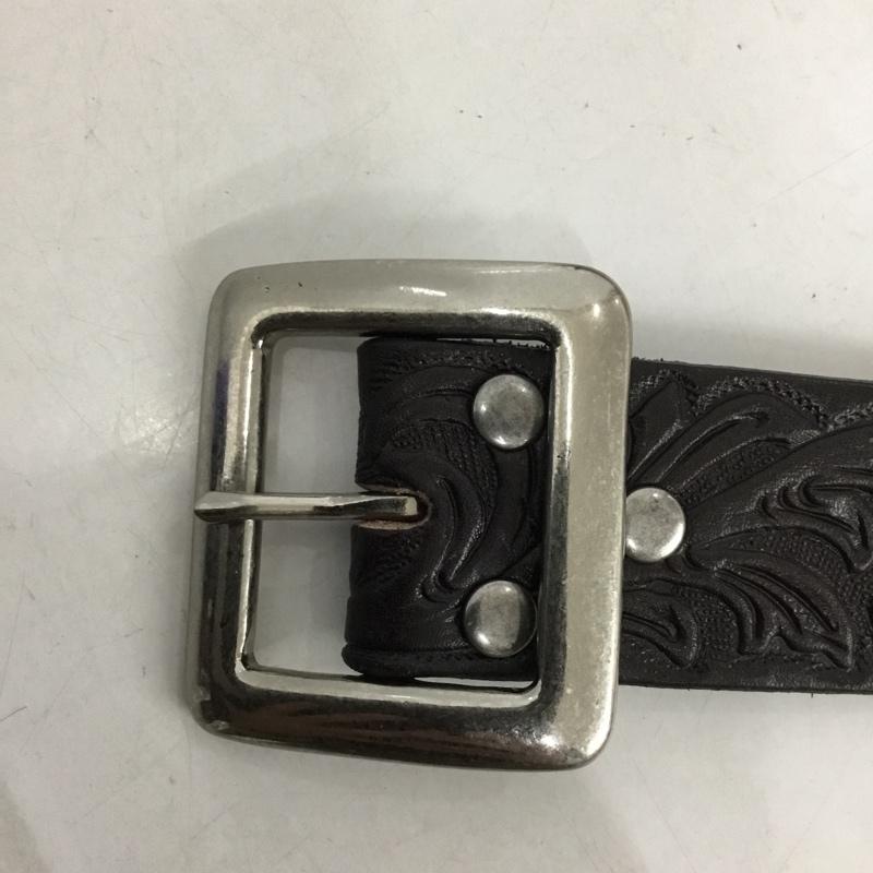 ダブルアールエル RRL ベルト・バックル ベルト 総柄 ダークブラウン / ダークブラウン / メンズ USED 古着 中古 10128810