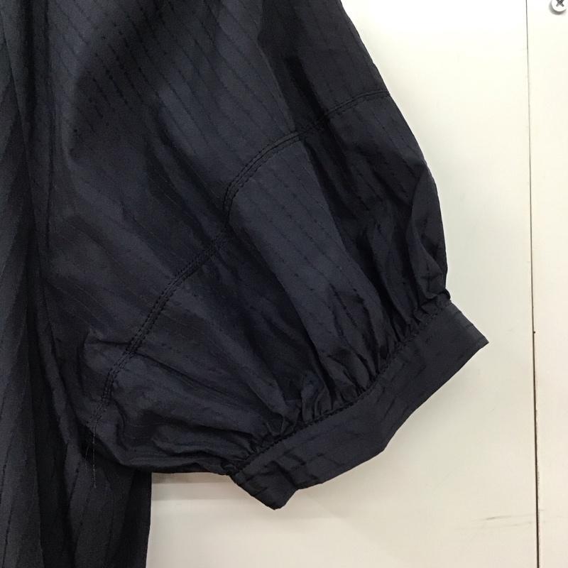 ユナイテッドアローズグリーンレーベルリラクシング UNITED ARROWS green label relaxing ワンピース ロングスカート 3526-169-2658 ドビー ストライプコンシャスワンピース 半袖ロングワンピース S ストライプ 紺 / ネイビー / レディース USED 古着 中古 10134164