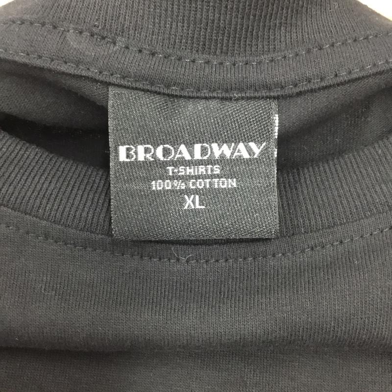古着 USED Tシャツ 半袖 半袖カットソー プリントTシャツ クルーネックカットソー バンドTシャツ XL プリント 黒 / ブラック / メンズ USED 古着 中古 10106919