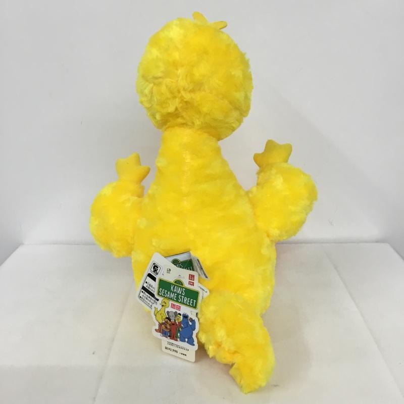 ユニクロ UNIQLO ファッション小物 ファッション小物 361-414921 KAWS x SESAME STREET ぬいぐるみ タグ付き ビッグバード キャラクター 黄 / イエロー / メンズ USED 古着 中古 10131792