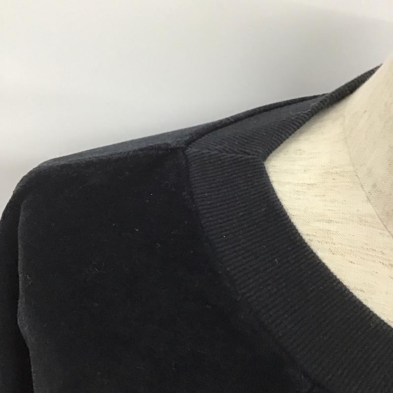 ハレ HARE カットソー 半袖 半袖カットソー 無地Tシャツ クルーネックカットソー L 無地 黒 / ブラック / メンズ USED 古着 中古 10107698