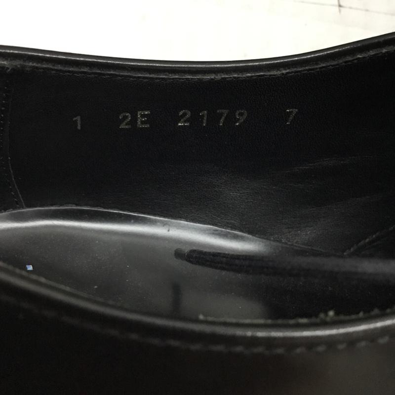 プラダ PRADA 革靴 革靴 2179 ドレスシューズ 7 無地 黒 / ブラック / メンズ USED 古着 中古 10109116