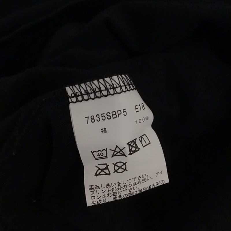 アニエス・ベー agnes b. Tシャツ 半袖 7835SBP5 ADAM ET ROPE L プリント 黒 / ブラック / レディース USED 古着 中古 10131181