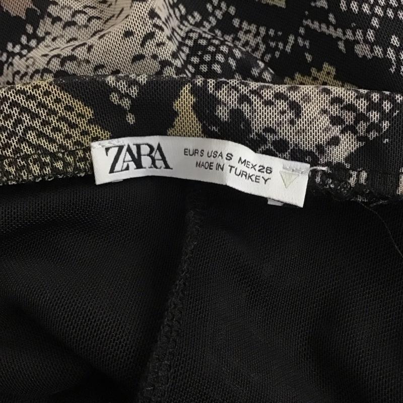ザラ ZARA スカート ロングスカート S ヘビ柄 マルチカラー / マルチカラー / レディース USED 古着 中古 10136821