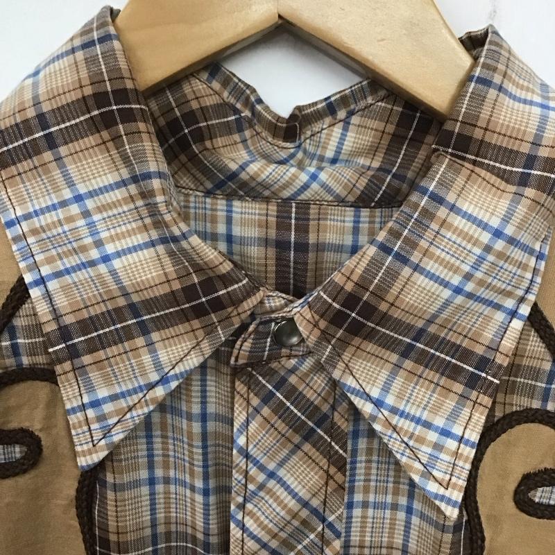 古着 USED シャツ、ブラウス 長袖 長袖シャツ チェックシャツ カラーシャツ ウエスタンシャツ チェック マルチカラー / マルチカラー / メンズ USED 古着 中古 10139479