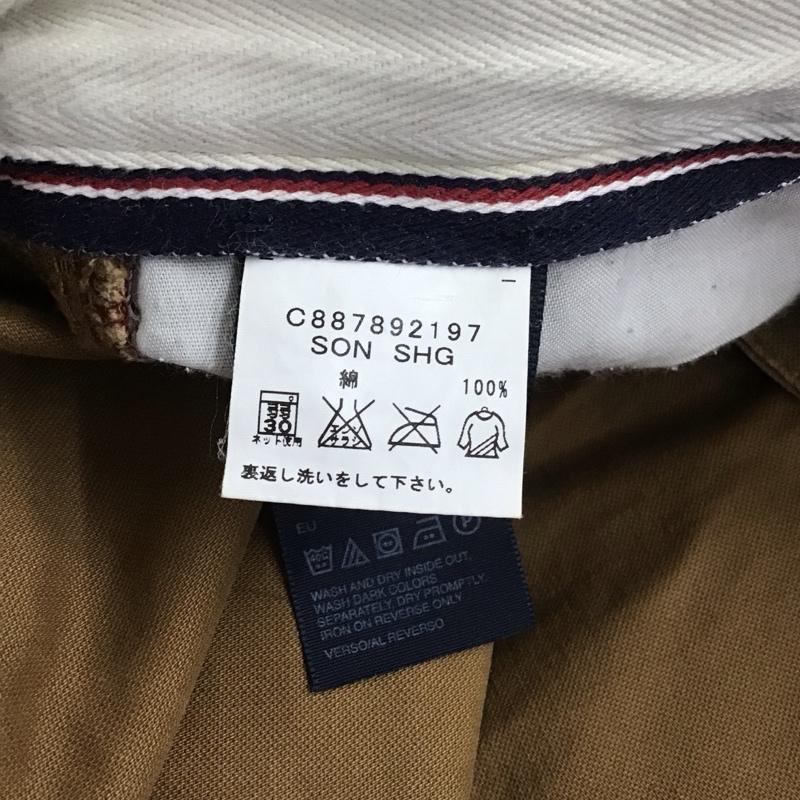 トミーヒルフィガー TOMMY HILFIGER パンツ デニム、ジーンズ カジュアルパンツ ストレートパンツ ストレッチパンツ 36 無地 ベージュ / ベージュ /  メンズ USED 古着 中古 10124647