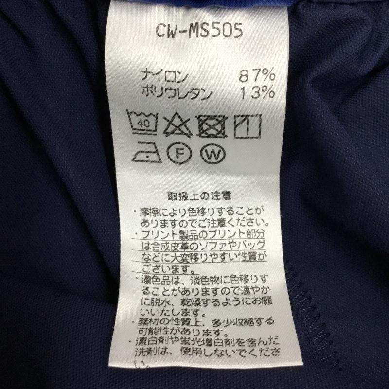 チャンピオン Champion パンツ ショートパンツ cw-ms505 クロスハーフパンツ ショートパンツ カジュアルパンツ M ロゴ、文字 紺 / ネイビー / レディース USED 古着 中古 10113324