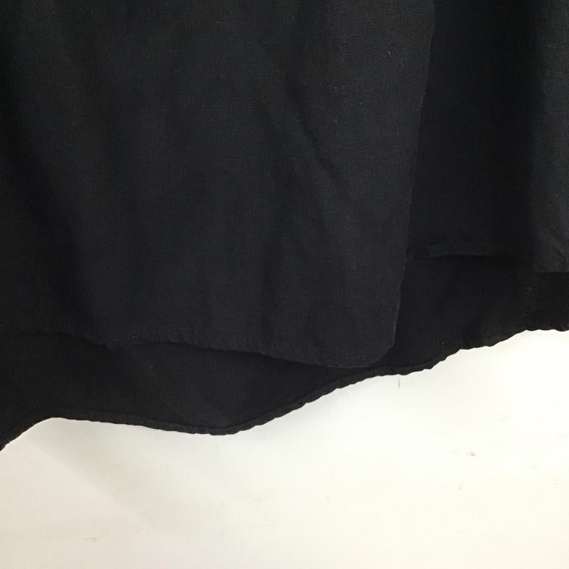 レプシィム LEPSIM カットソー 七分袖 L 無地 黒 / ブラック / レディース USED 古着 中古 10132125