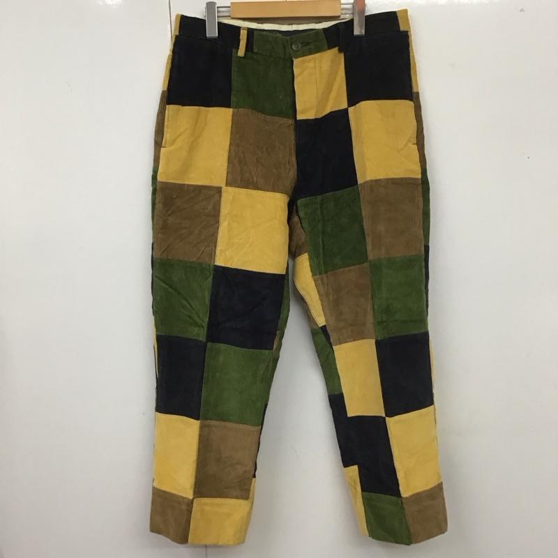 ブルックスブラザーズ BROOKS BROTHERS ボトムス ボトムス コーデュロイパンツ パッチワーク 33 マルチカラー / マルチカラー / メンズ USED 古着 中古 10111209