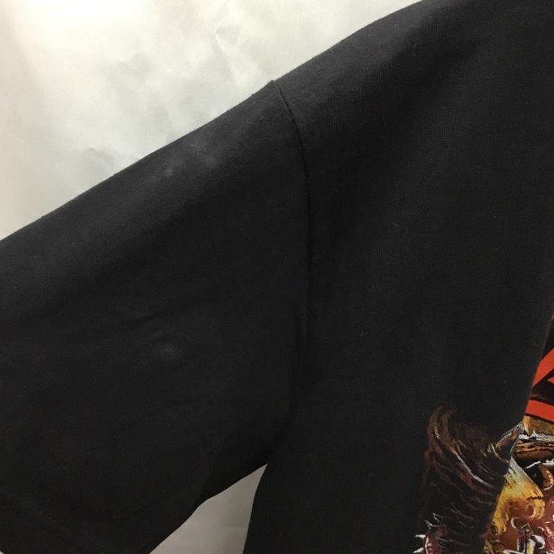 古着 USED Tシャツ 半袖 半袖カットソー プリントTシャツ クルーネックカットソー バンドTシャツ L プリント 黒 / ブラック / メンズ USED 古着 中古 10106905