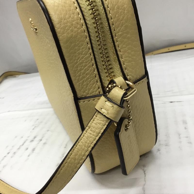 コーチ COACH ショルダーバッグ ショルダーバッグ 87734 ミニバッグ ロゴ、文字 ベージュ / ベージュ / レディース USED 古着 中古 10106342