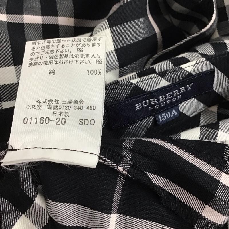 バーバリーロンドン Burberry London スカート ミニスカート ミニスカート プリーツスカート 150cm チェック マルチカラー / マルチカラー / ガールズ USED 古着 中古 10142724