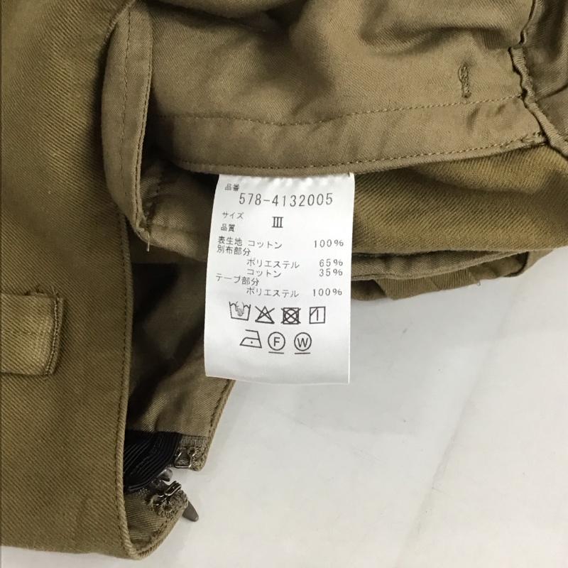 マーガレットハウエル MARGARET HOWELL スカート ひざ丈スカート 3 無地 茶 / ブラウン / レディース USED 古着 中古 10131695