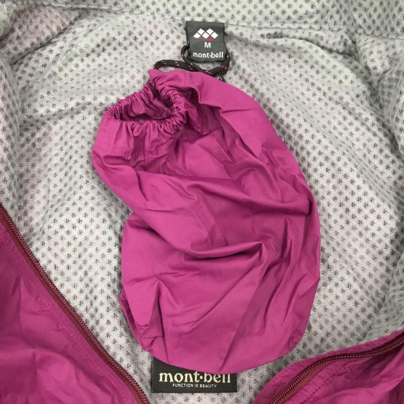 モンベル mont-bell ジャケット、上着 ジャケット、ブレザー 1106425 ライトシェルジャケット M ロゴ、文字 紫 / パープル / X 灰 / グレー / レディース USED 古着 中古 10107450