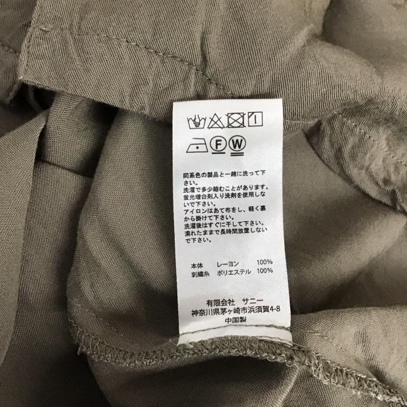 ペニーズ PENNEY S シャツ、ブラウス 半袖 無地 ベージュ / ベージュ / メンズ USED 古着 中古 10128561