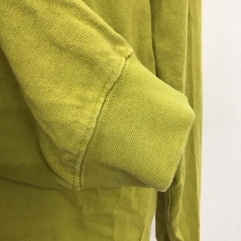 ザノースフェイス THE NORTH FACE Tシャツ 長袖 NTW32047 ロングスリーブ ヘビーコットンティー L ロゴ、文字 薄緑 / ライトグリーン / レディース USED 古着 中古 10117393