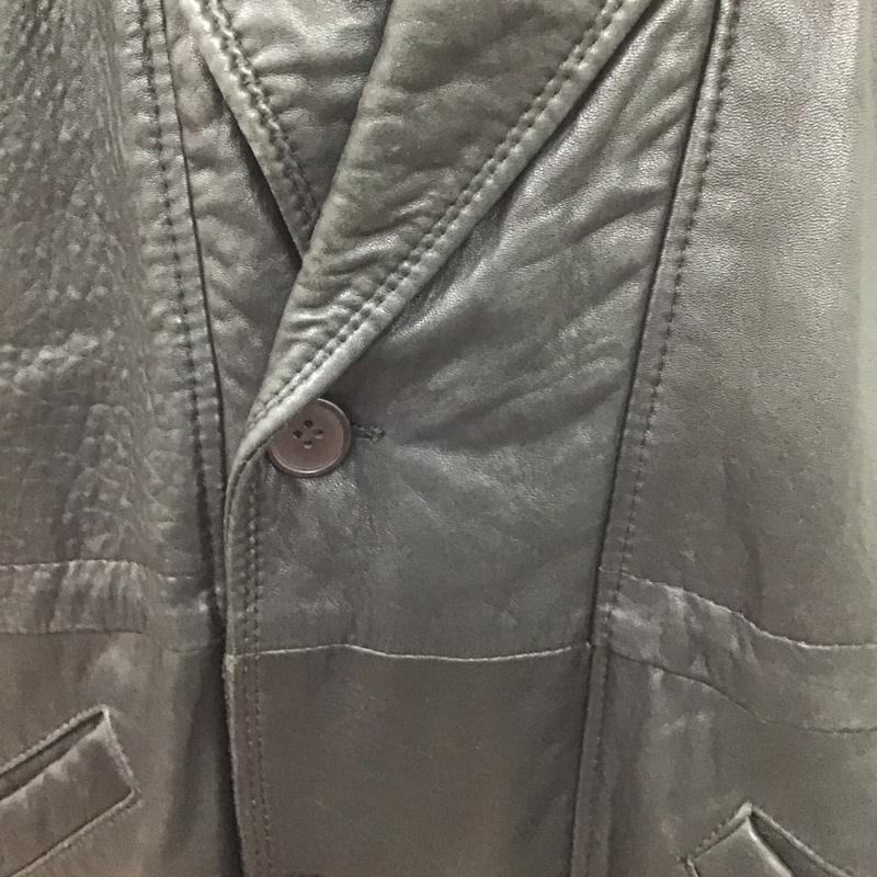 古着 USED コート コート一般 L 無地 黒 / ブラック / メンズ USED 古着 中古 10106223