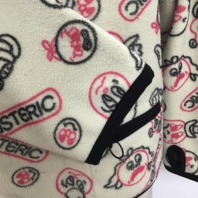 ヒステリックグラマー HYSTERIC GLAMOUR カットソー 長袖 長袖フリースカットソー 長袖カットソー ジップアップ プルオーバー FREE プリント マルチカラー / マルチカラー /  メンズ USED 古着 中古 10109315