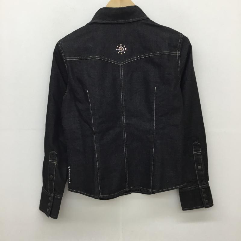 バーバリー BURBERRY シャツ、ブラウス 長袖 38 黒 / ブラック / レディース USED 古着 中古 10137781
