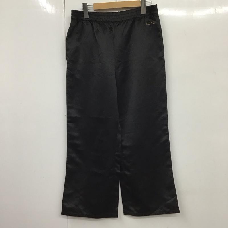 ステューシー STUSSY パンツ ショートパンツ ワイドパンツ カジュアルパンツ ワークパンツ S 無地 黒 / ブラック / メンズ USED 古着 中古 10131301