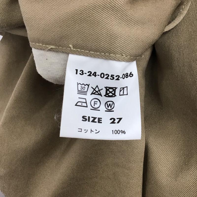 バズリクソンズ Buzz Rickson s パンツ チノパン BEAMS BOY 27インチ 無地 ベージュ / ベージュ / レディース USED 古着 中古 10137378