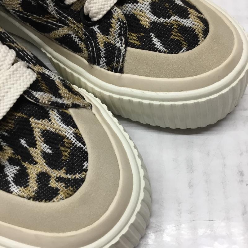 ザラ ZARA スニーカー スニーカー 5355 010 202 23cm 23.0cm ヒョウ柄・レオパード柄 マルチカラー / マルチカラー / レディース USED 古着 中古 10109206