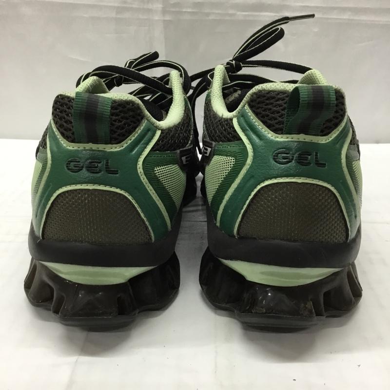 アシックス ASICS スニーカー スニーカー 1203A270 GEL QUANTUM KINETIC 27.5cm 箱有 27.5cm ロゴ、文字 黒 / ブラック / X カーキ / カーキ / X 薄緑 / ライトグリーン / X ダークブラウン / ダークブラウン / メンズ USED 古着 中古 10110054