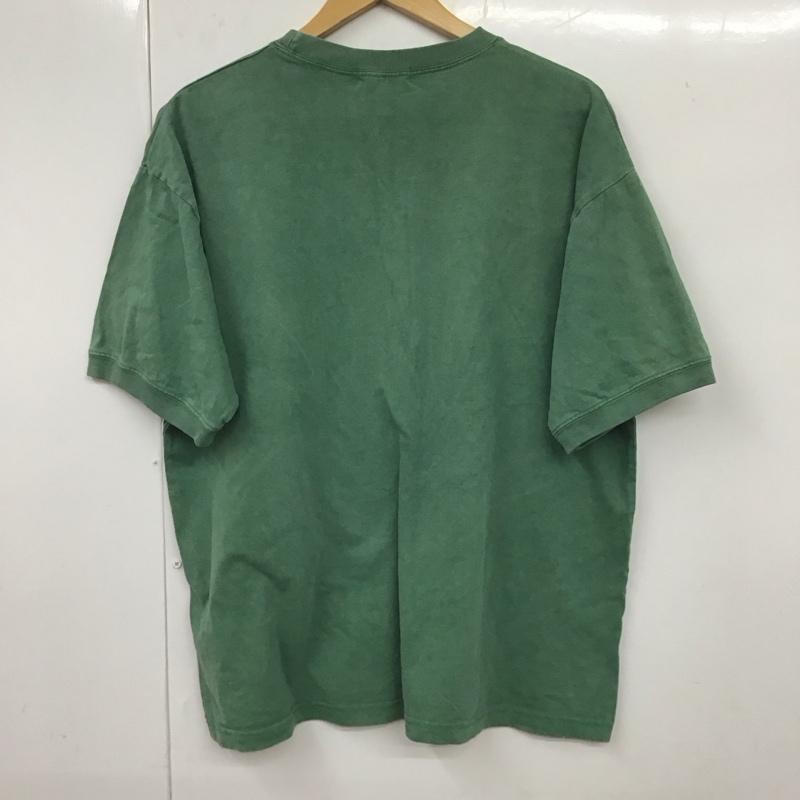 サマンサモスモス Samansa Mos2 Tシャツ 半袖 FREE ロゴ、文字 X プリント 緑 / グリーン / レディース USED 古着 中古 10131898