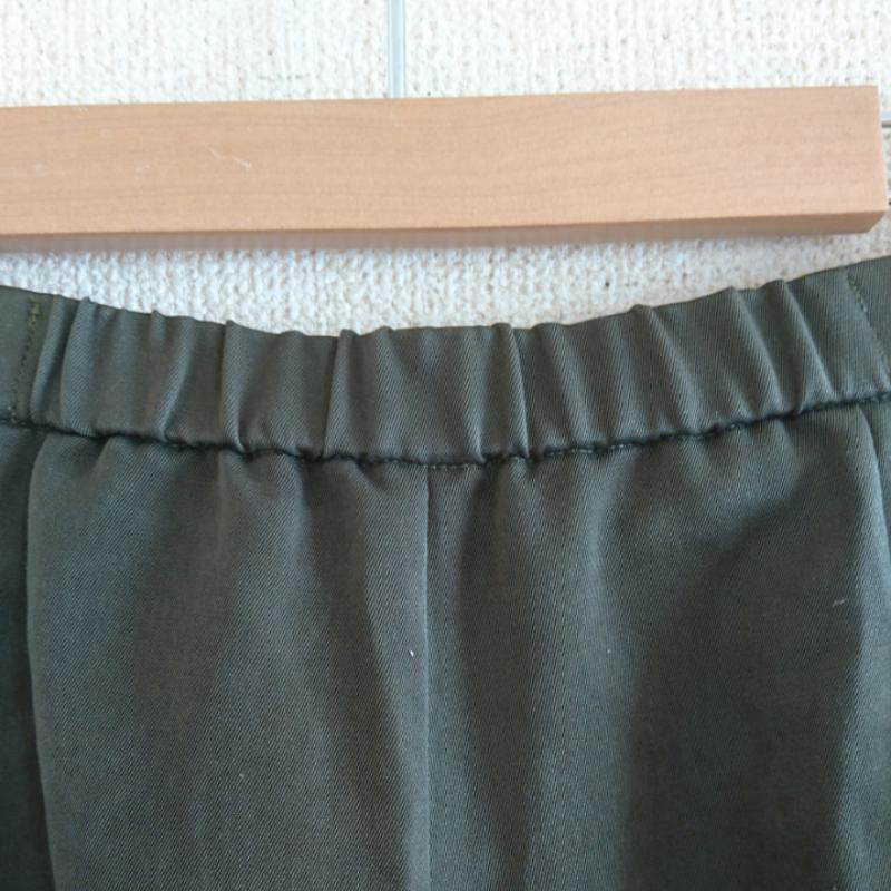 ユナイテッドアローズグリーンレーベルリラクシング UNITEDARROWSGREENLABELRELAXING パンツ スラックス ワイドパンツ 38 無地 緑 / グリーン / レディース USED 古着 中古 10013477