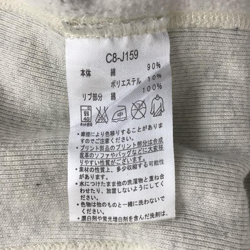 チャンピオン Champion パーカー 長袖 長袖パーカー フード付きパーカー プリントスウェット トレーナー XS プリント 灰 / グレー / メンズ USED 古着 中古 10110420