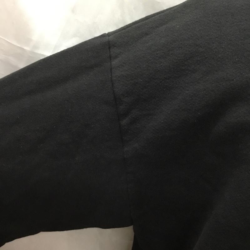 ロサンゼルスアパレル LOS ANGELES APPAREL トレーナー 長袖 長袖スウェット 長袖トレーナー リブカットソー 長袖カットソー 無地トレーナー XL 無地 黒 / ブラック / メンズ USED 古着 中古 10112428