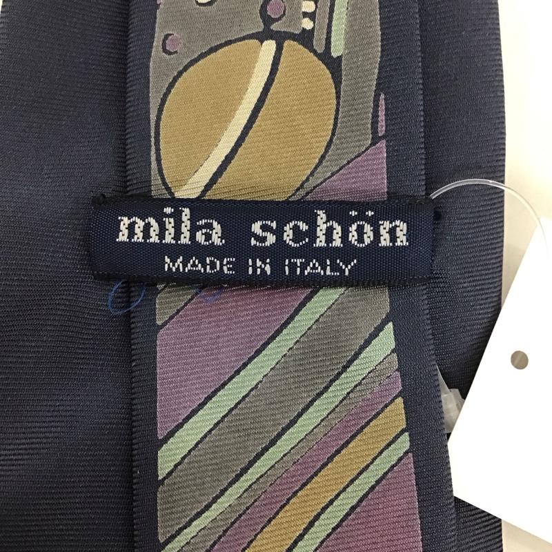 ミラ・ショーン mila schon ネクタイ ネクタイ シルク 総柄 マルチカラー / マルチカラー / メンズ USED 古着 中古 10135320