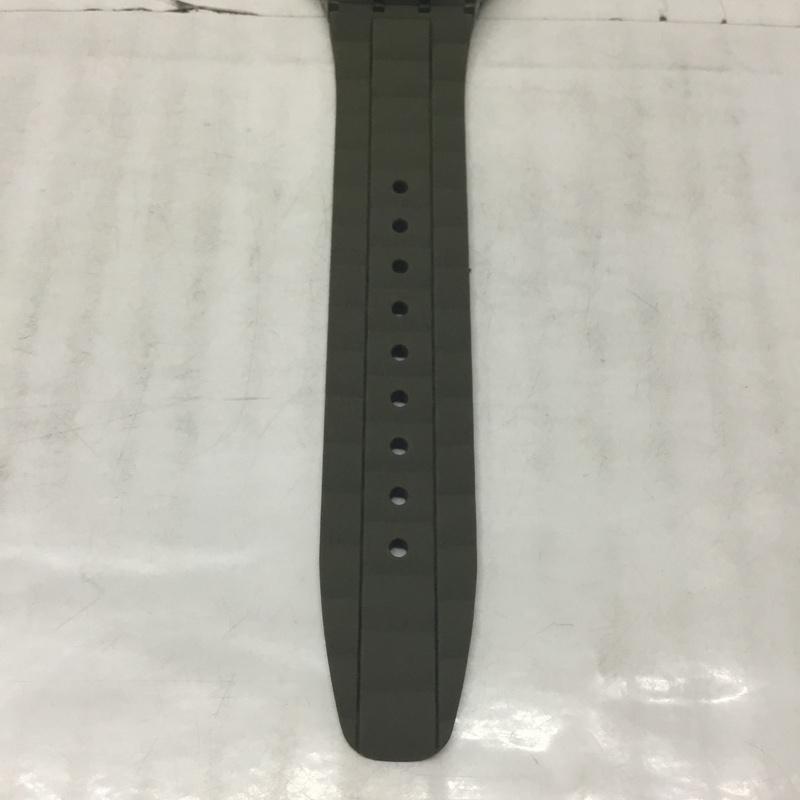 スウォッチ Swatch 腕時計 アナログ(クォーツ式) ロゴ、文字 カーキ / カーキ / メンズ USED 古着 中古 10114207