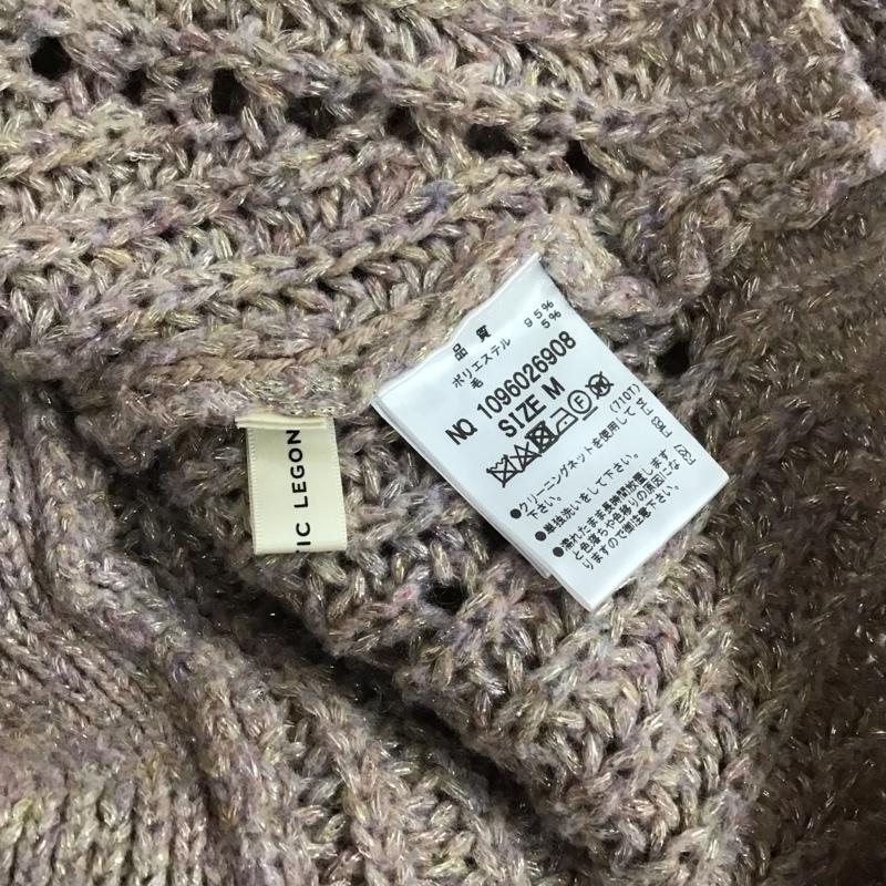 マジェスティックレゴン MAJESTIC LEGON ニット、セーター 長袖 M 無地 マルチカラー / マルチカラー / レディース USED 古着 中古 10124813