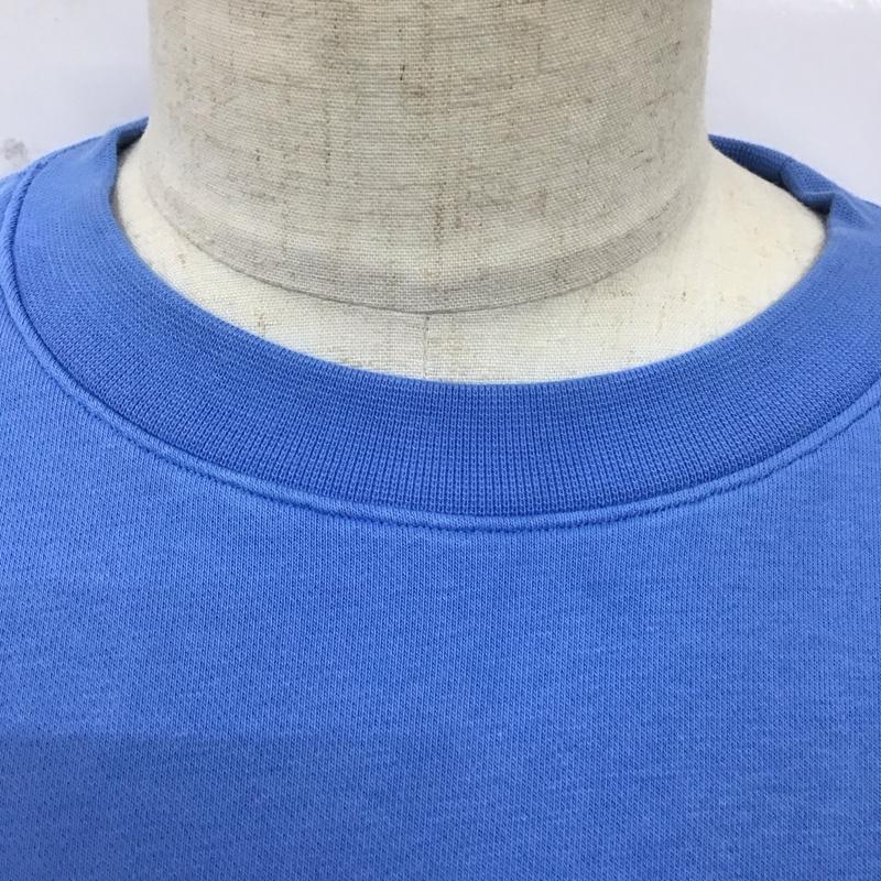 ナイキ NIKE トレーナー 長袖 fb7223-412 長袖スウェット トレーナー スポーツウェア 無地 青 / ブルー / メンズ USED 古着 中古 10112713