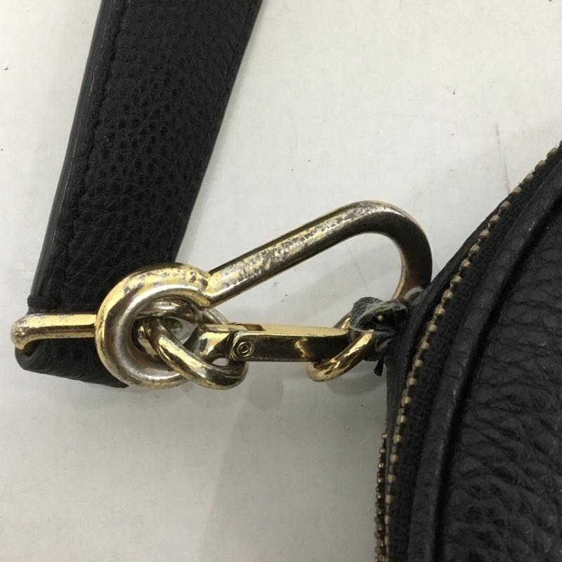 マークジェイコブス MARCJACOBS ショルダーバッグ ショルダーバッグ M0016411 オーバル ロゴ、文字 黒 / ブラック / レディース USED 古着 中古 10125547