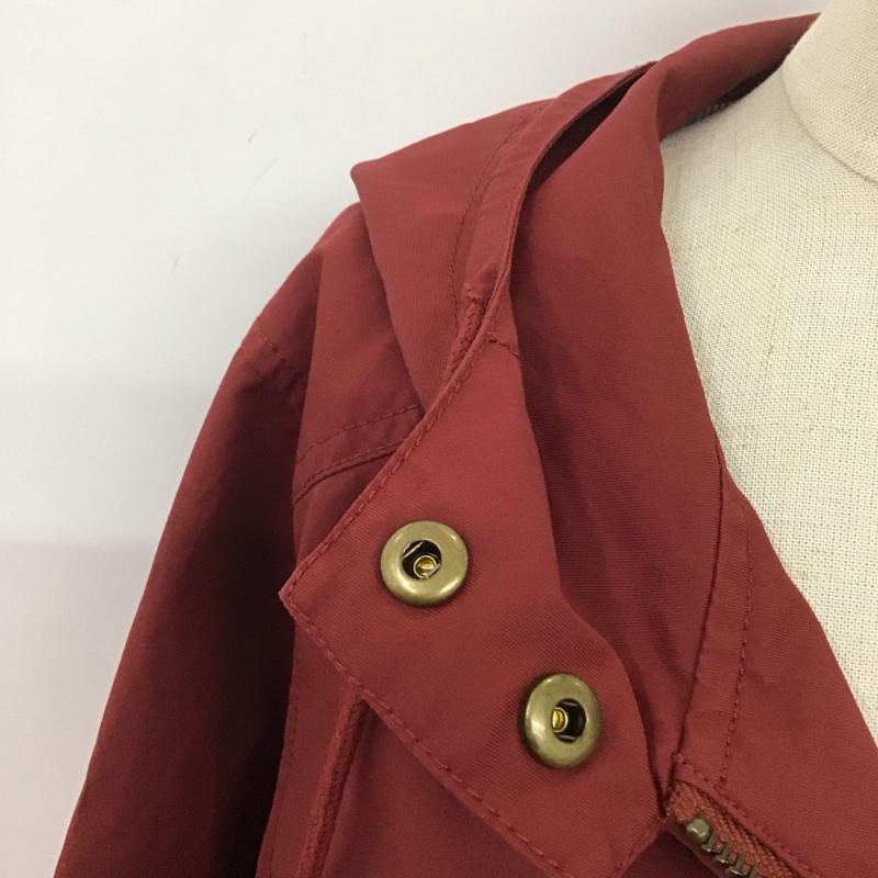 サマンサモスモス Samansa Mos2 ジャケット、上着 ジャケット、ブレザー 1301152 綿ナイロンフードジャケット M 無地 ボルドー / ボルドー / レディース USED 古着 中古 10108292