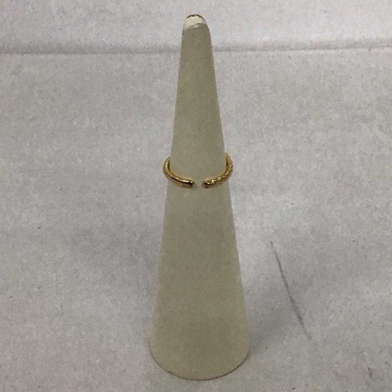 フィリップ オーディベール PHILIPPE AUDIBERT アクセサリー 指輪 ねじれ風 13号 金 / ゴールド / レディース USED 古着 中古 10125583