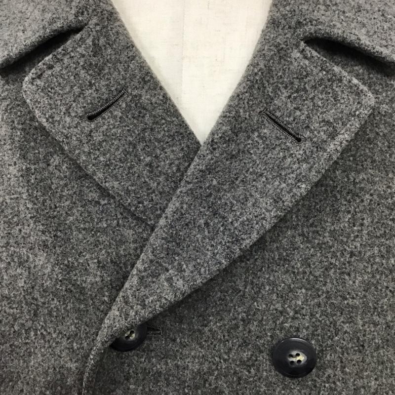 チャップス CHAPS コート コート一般 ピーコート アウター ダブルジャケット M 無地 灰 / グレー / メンズ USED 古着 中古 10122007
