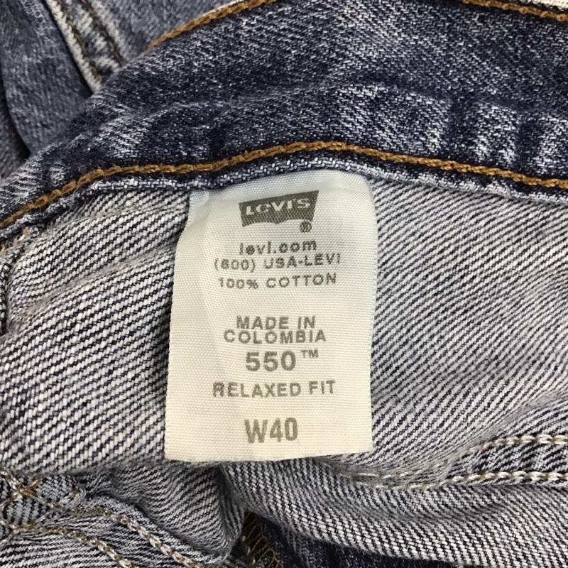 リーバイストラウスアンドコー Levi Strauss & co. パンツ ショートパンツ デニムパンツ ショートパンツ ハーフパンツ 40インチ 無地 インディゴ / インディゴ / メンズ USED 古着 中古 10148260