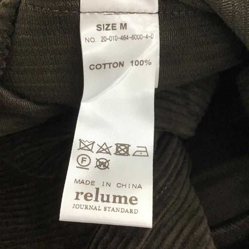 レリューム relume ジャケット、上着 ジャケット、ブレザー 20-010-464-6000-4-0 テーラードジャケット コーデュロイジャケット ポケットジャケット M 無地 茶 / ブラウン / メンズ USED 古着 中古 10113651
