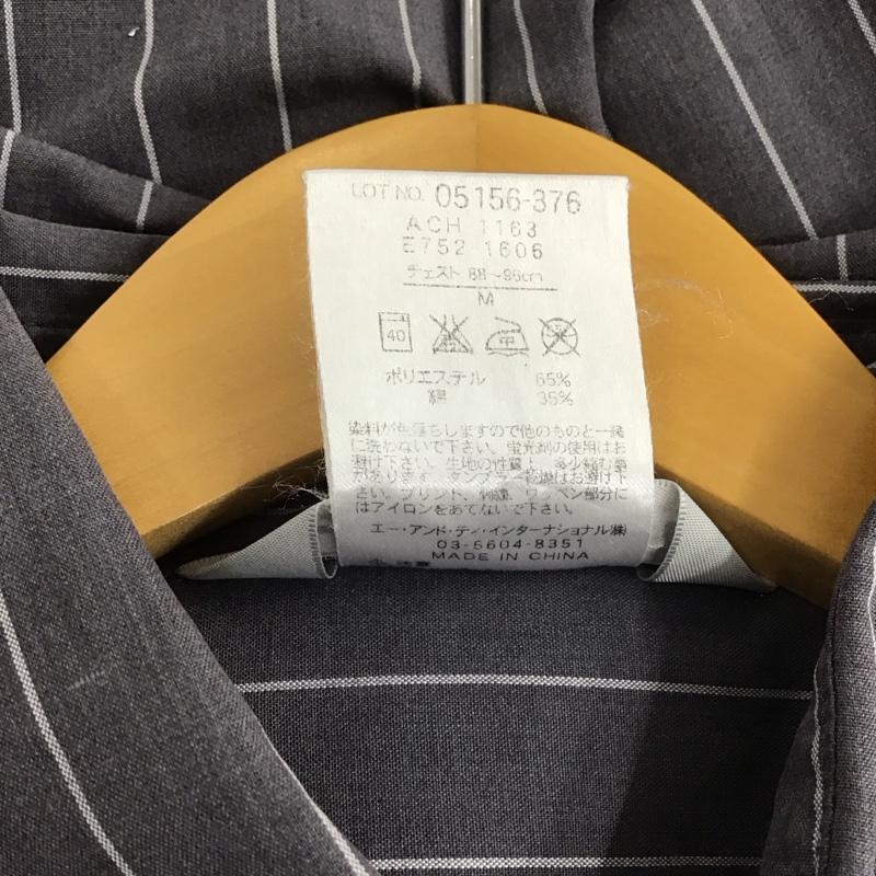 カーハート Carhartt シャツ、ブラウス 長袖 長袖シャツ ストライプシャツ カラーシャツ M ストライプ 灰 / グレー / メンズ USED 古着 中古 10148056