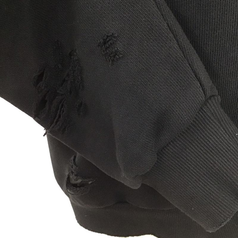 フリークスストア FREAK S STORE トレーナー 長袖 231-12111 長袖スウェット クルーネックカットソー トレーナー S ロゴ、文字 黒 / ブラック / メンズ USED 古着 中古 10111885