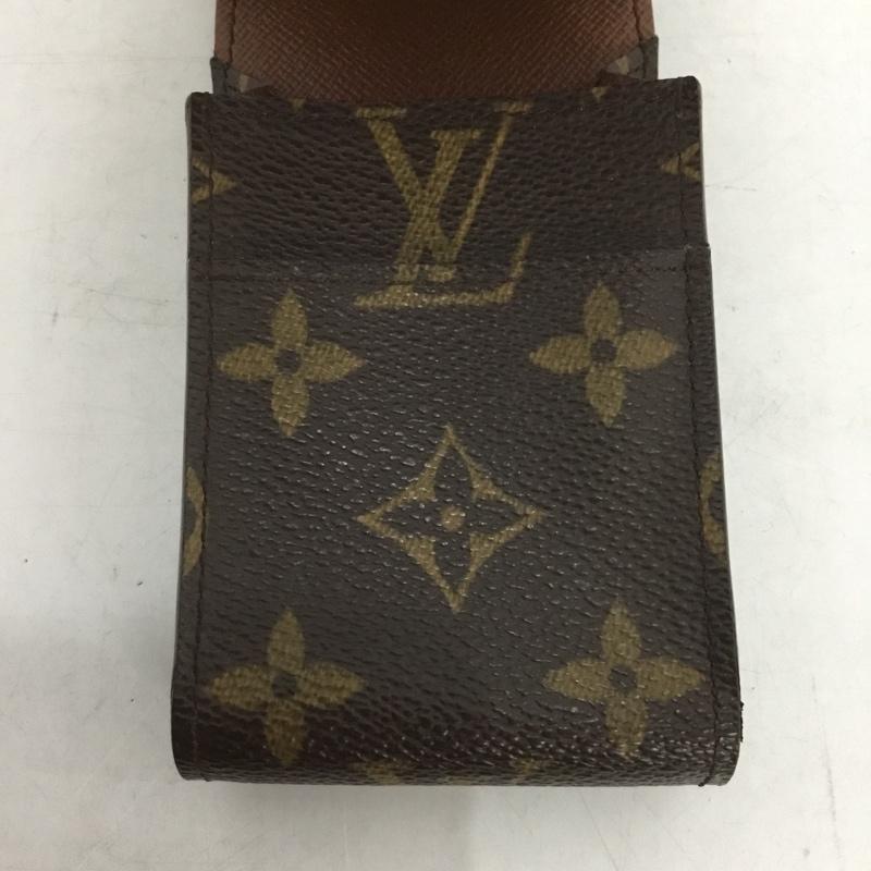 ルイヴィトン LOUIS VUITTON ファッション小物 喫煙グッズ タバコケース モノグラム エテュイ シガレット 総柄 茶 / ブラウン / メンズ USED 古着 中古 10133190