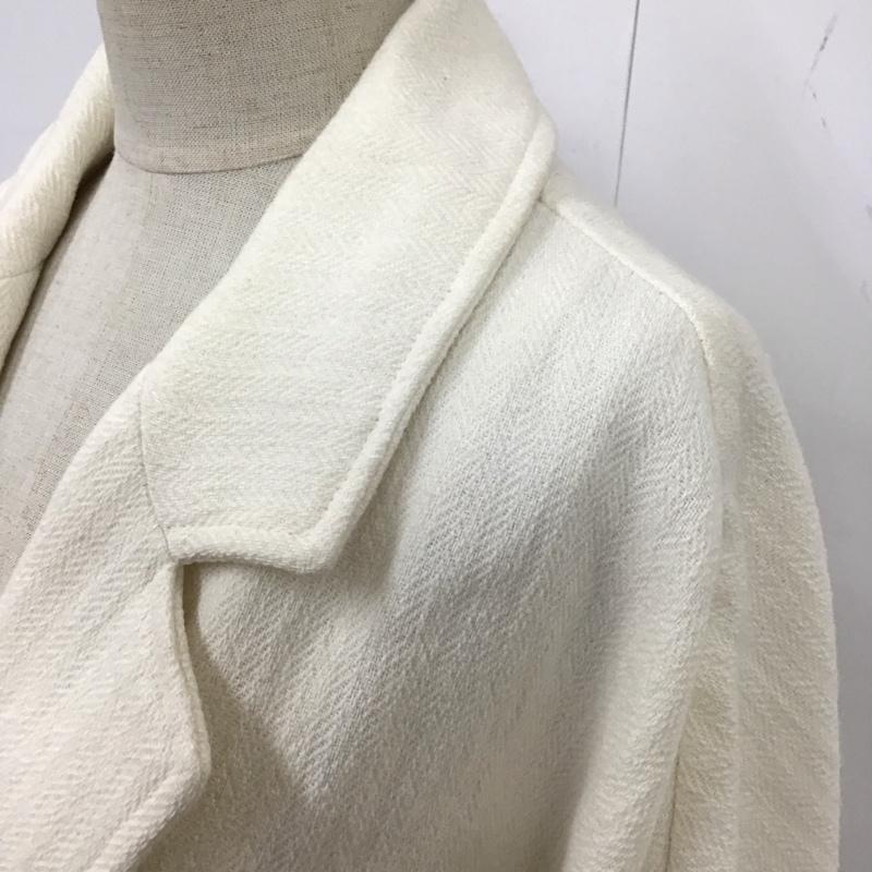 ザラ ZARA ジャケット、上着 ジャケット、ブレザー 8073 038 712 ダブル テーラードジャケット S 無地 アイボリー / アイボリー / レディース USED 古着 中古 10118499